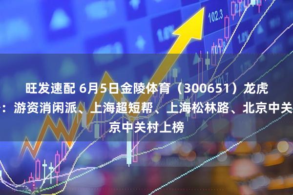 旺发速配 6月5日金陵体育（300651）龙虎榜数据：游资消闲派、上海超短帮、上海松林路、北京中关村上榜